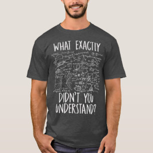 T-shirt Idée scientifique amusante Physique physique mathé