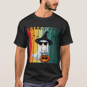 T-shirt Idées de cadeaux de fantôme de citrouille drôles m
