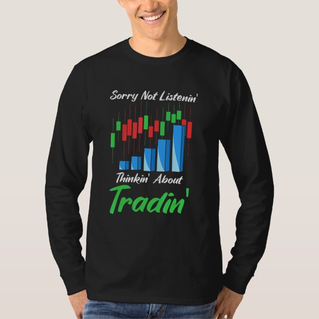T-shirt Idées de citations de trading de trader d'actions  (Devant)