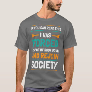 T-shirt Idées de devis amusantes pour les lecteurs et livr