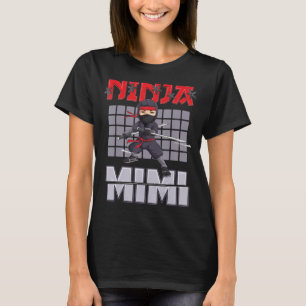 T-shirt Idées de fête d'anniversaire de Mimi Ninja Mim