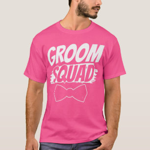T-shirt Idées de textes pour la fête de la team du marié p