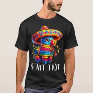 T-shirt Idées drôles de cinq mai frappe cette pinata homme