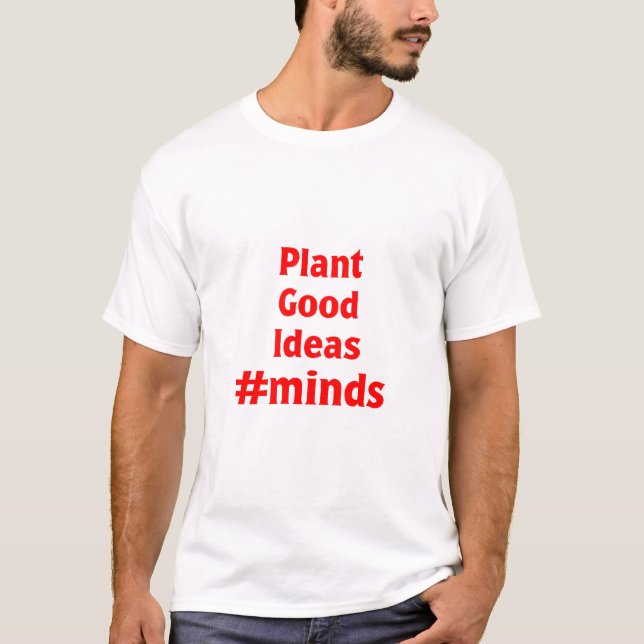 T-shirt Idées plantes #Minds (Devant)