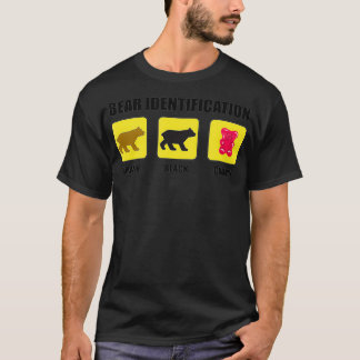 T-shirt Identification de l'ours drôle