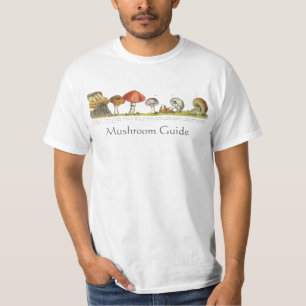 T-shirt Identifiez vos champignons comestibles ou toxiques