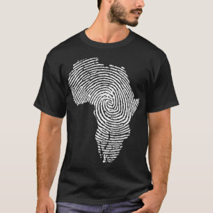 T-shirt Identité africaine African American Pride Black H