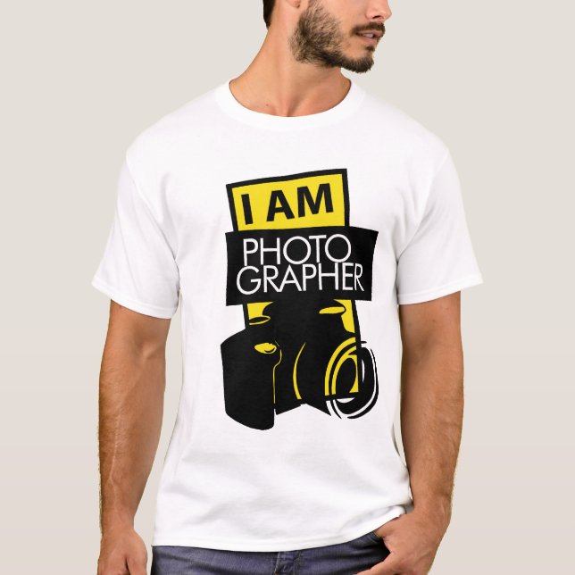 T-shirt identité pour le photographe (Devant)