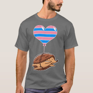 T-shirt Identité sexuelle de hérisson transseual Lov non b