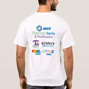 T-shirt IDEX Santé & Science Diversité en blanc