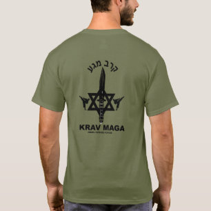 T-shirt Idf Israel Army Krav Maga Star de David Combat
