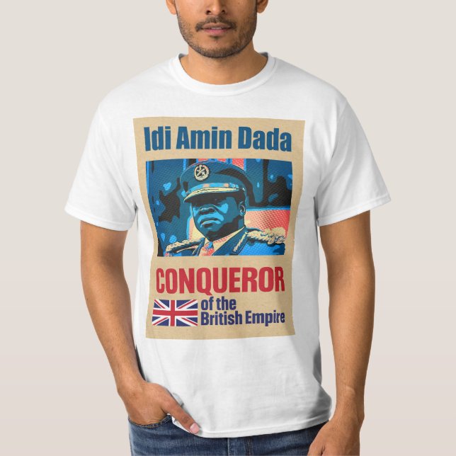T-shirt Idi amine (Devant)