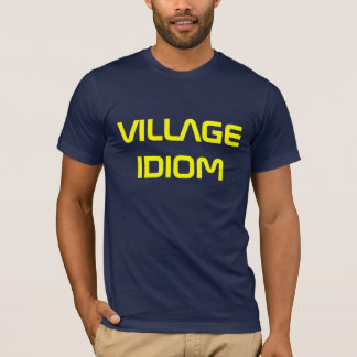 T-SHIRT IDIOME DE VILLAGE