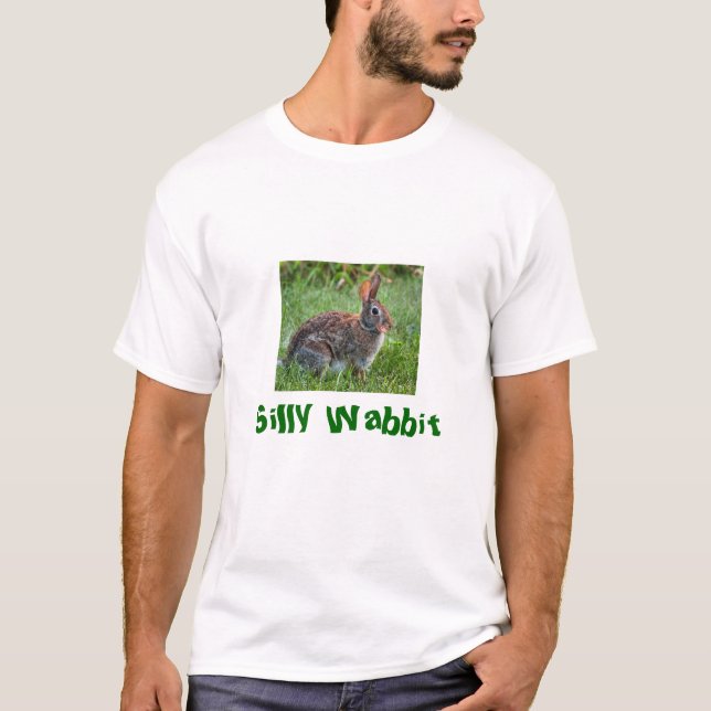 T-shirt idiot de Wabbit (Devant)