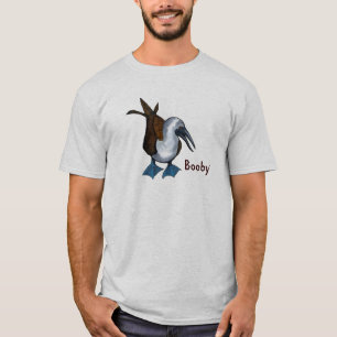 T-shirt Idiot : Oiseau Bleu-Aux pieds d'idiot : Art