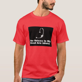 T-shirt Idiots de casque