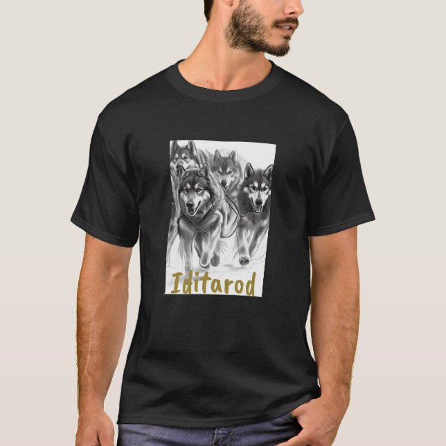 T-shirt Iditarod Racers (Devant)