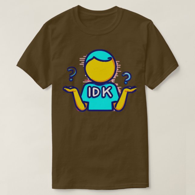 T-shirt IDK (Design devant)