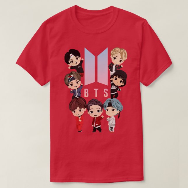 T-SHIRT IDOLES KPOP (Design devant)