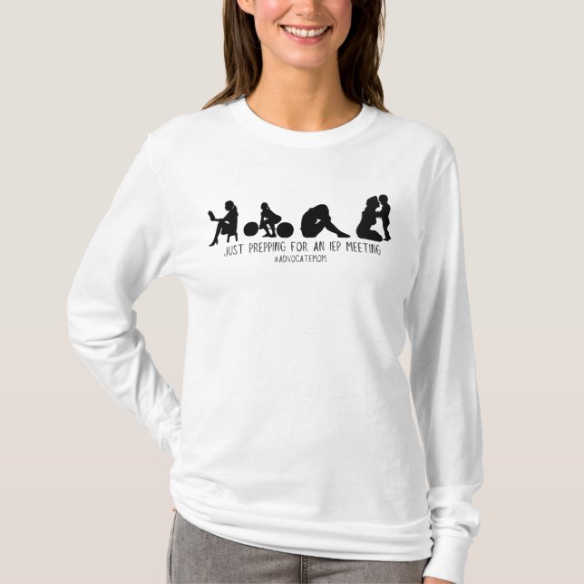 T-shirt IEP Advocate Mom Tee (Devant)