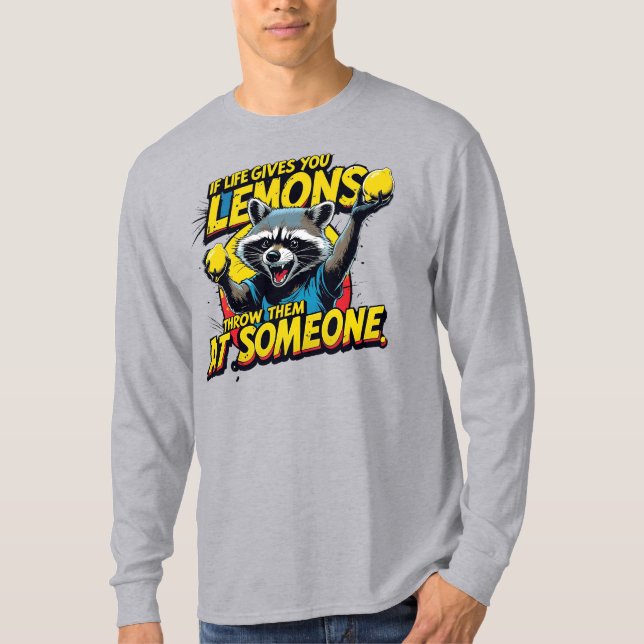 T-shirt If life gives you lemons... (Devant)