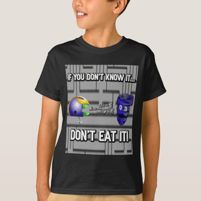 T-shirt If You Dont Know It Dont Eat It  (Devant)
