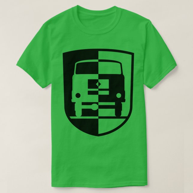 T-shirt IFA Ludwigsfelde blason noir (Design devant)