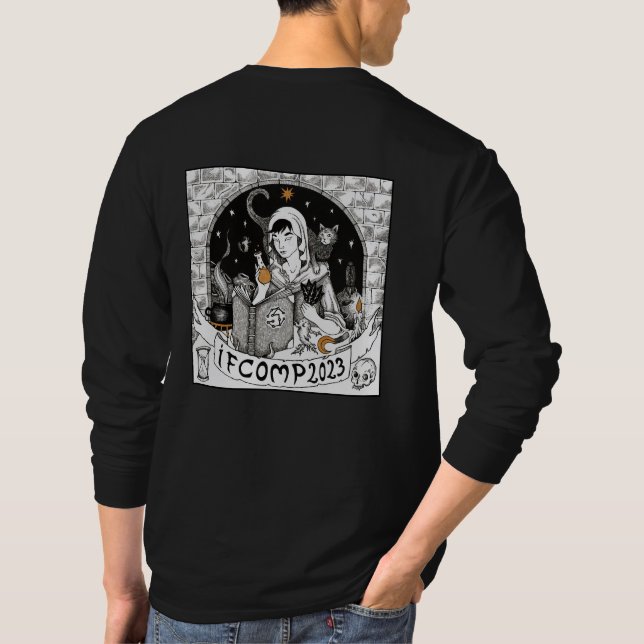 T-shirt IFComp Tee à long feuillage 2023 (Dos)