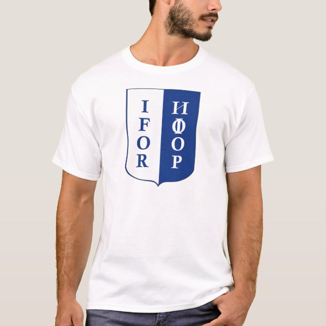 T-shirt IFOR Bosnie (Devant)