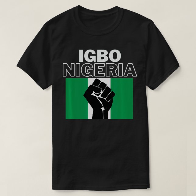 T-shirt Igbo Nigeria Ancestry Initiation (Design devant)