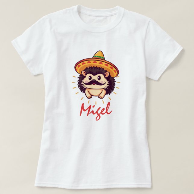 T-shirt Igel -Migel Hedgehog (Design devant)