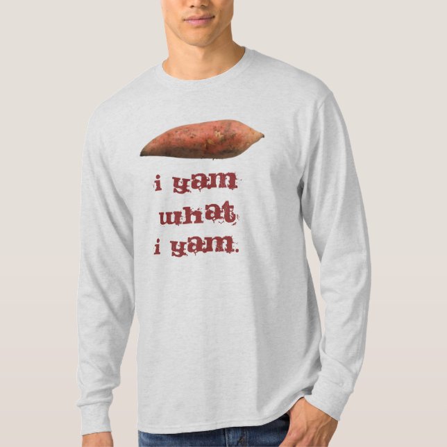 T-shirt Igname I ce qui igname d'I (Devant)