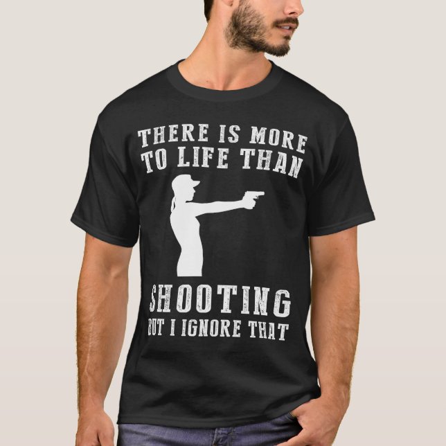 T-shirt Ignorance Gun (Devant)