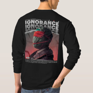 T-shirt IGNORANCE visage masqué Brutalisme Strewear