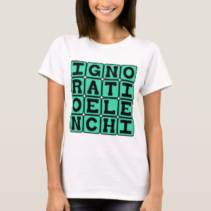 T-shirt Ignoratio Elenchi, Conclusion Irrévélante Latin