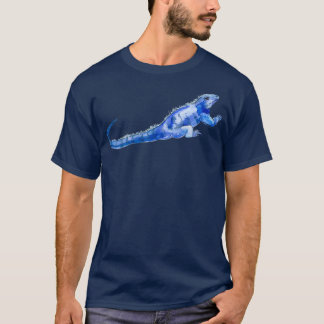 T-shirt Iguana Azul Blue Iguana 2