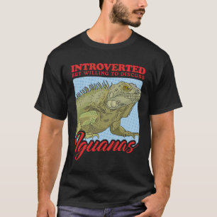 T-shirt Iguana Lizard Pour Discuter Des Iguanas