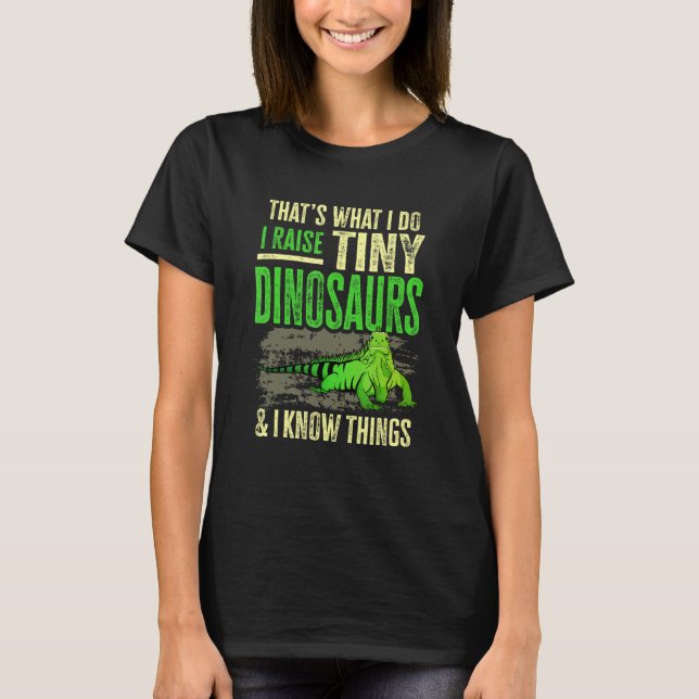 T-shirt Iguana Lizard Reptile Herpetologist (Devant)