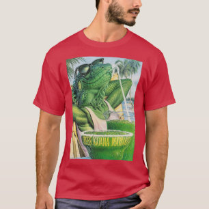 T-shirt Iguana Margarita verte