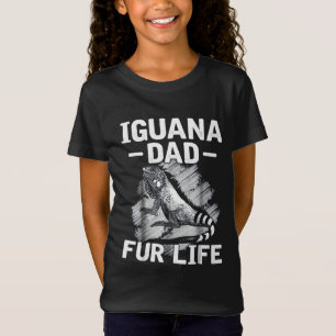 T-Shirt Iguana papa fourrure vie