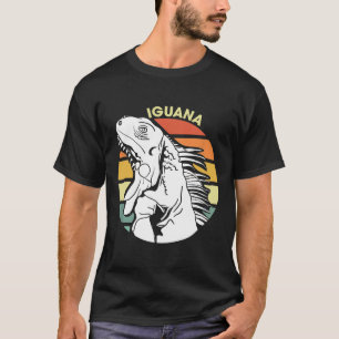 T-shirt Iguana Retro Herbivore Lizard Sharp Eye Spectre I
