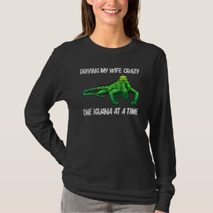 T-shirt Iguane Cool Pour Hommes Papa Lézard Reptile Herpé