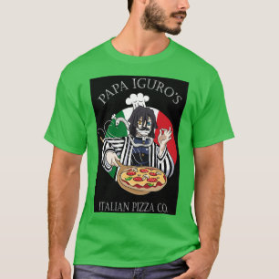 T-shirt Iguro Obanai Serpent Pillar Papa Iguros Pizza