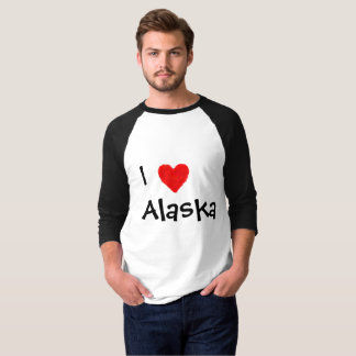 T-shirt Iheart Alaska