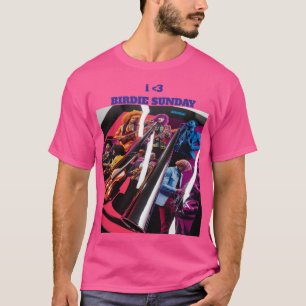 T-shirt iheart Birdie dimanche