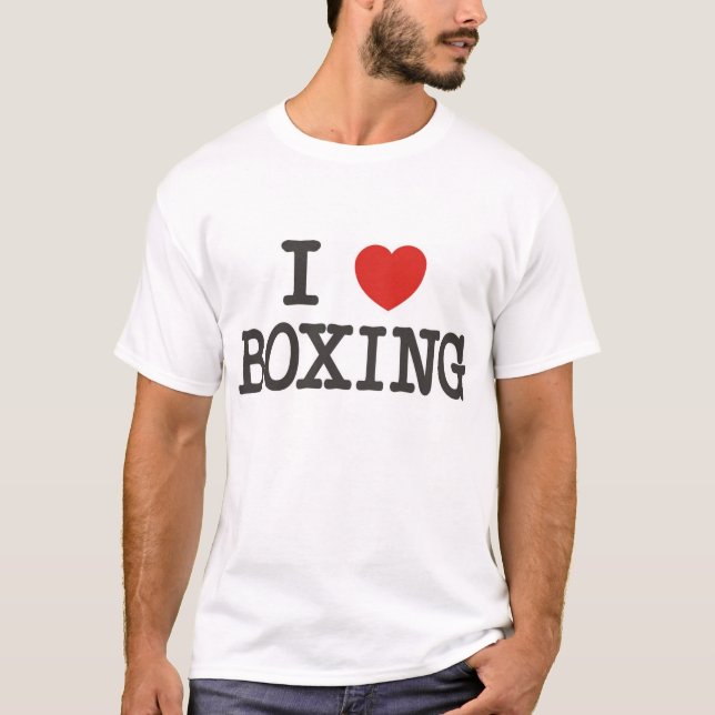 T-shirt IheartBoxing (Devant)