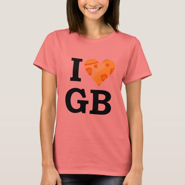 T-shirt IheartGB ! (Devant)
