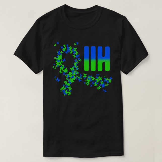 T-shirt IIH Pseudotumor Cerebri Idiopathial Hy (Design devant)