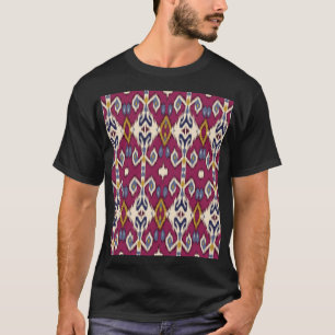T-shirt Ikat Chevron : Élégance ethnique
