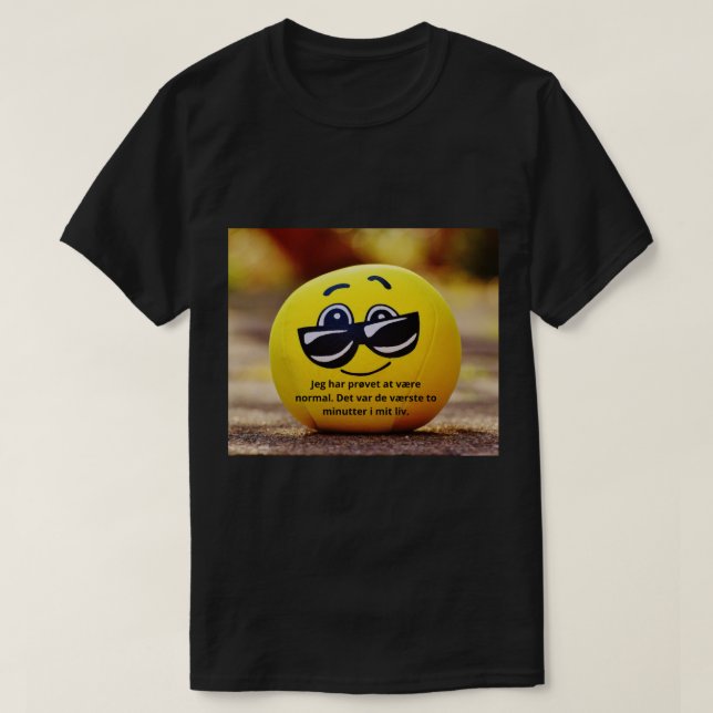 T-shirt ikke normal (Design devant)